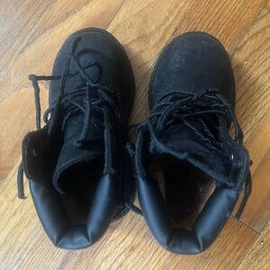 Black toddler timberland boots